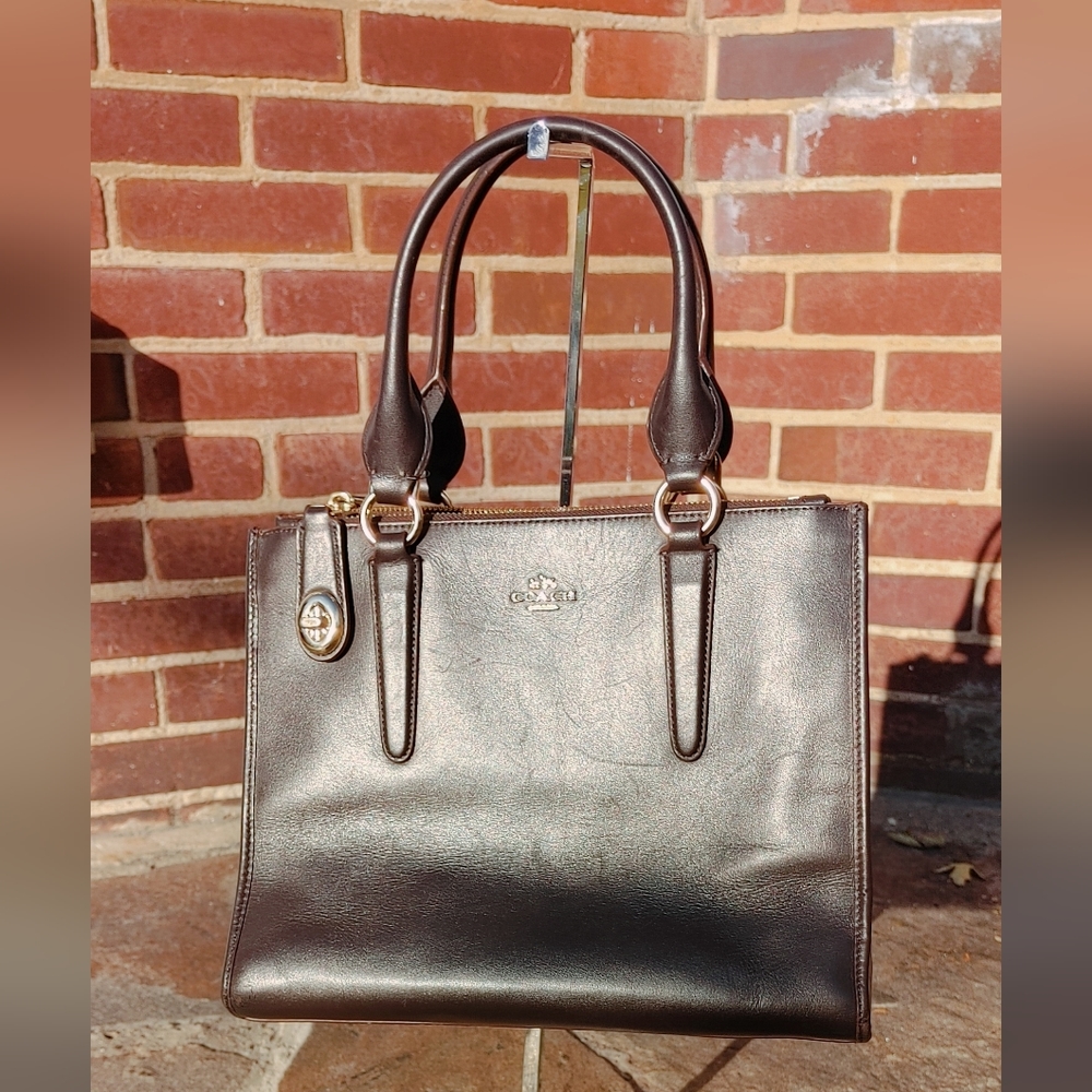 Coach Factory Leather Satchel